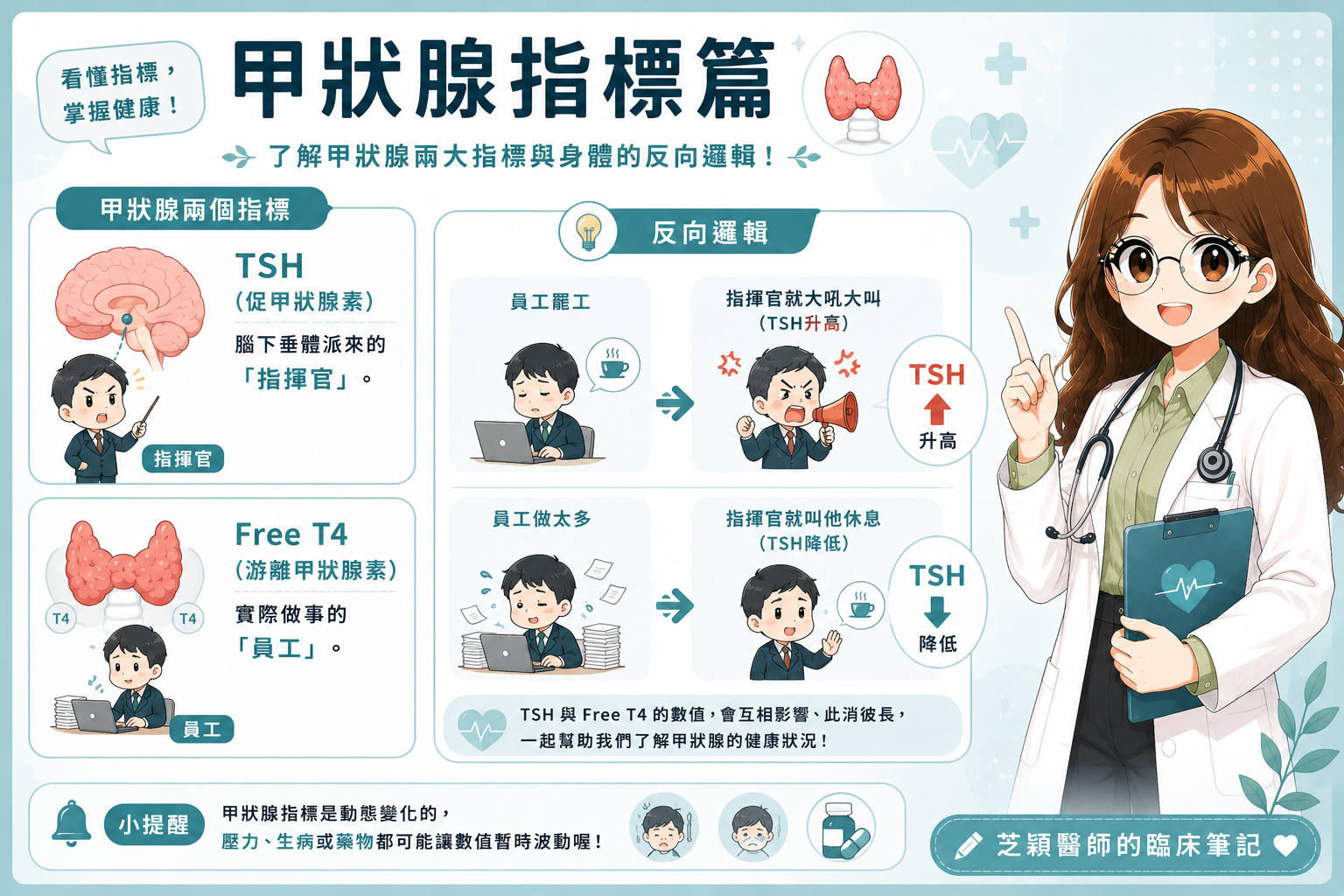 健檢報告怎麼看：甲狀腺指標篇